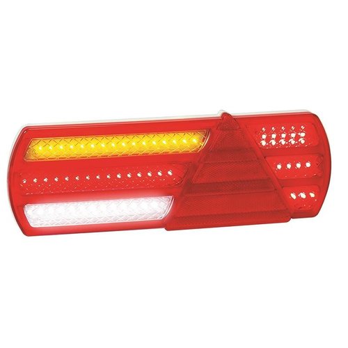 LED Autolamps Rechts, LED-Slimline-Rückseite, 12-24V