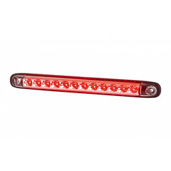 LED brake / rear light slimline | 12-24v | 100cm. cable