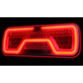 TRALERT® Links | LED Neon achterlicht | dynamisch knipperlicht | 12-24v | 7-PIN AMP | 200cm. kabel