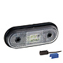 LED markeerlicht wit  | 12-24v |  0,75mm² connector