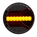 TRALERT® LED achterlicht met dynamisch knipperlicht  | 12-24v | 150cm. kabel