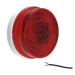 LED marker light red | 12-24v | 50cm. cable