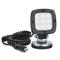 LED Werklamp | 1000 lumen op magneetvoet | 12-24v | 3.0m krulsnoer