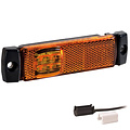 Fristom LED markeringslicht amber  | 12-24v | 1,5mm connector