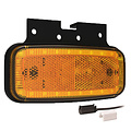 Fristom LED markeerlicht  amber  | 12-24v |  1,5mm² connector