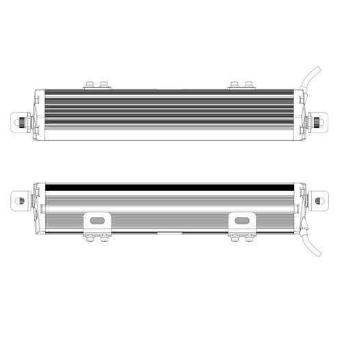 TRALERT® LED bar  | driving beam 3552 lumen | 60 watt | 9-36 volt