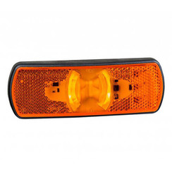LED side markers with flashing function | 12-36V | 50cm. cable