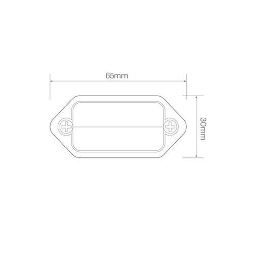 LED Autolamps  Markeerverlichting chroom  | 12-24v | (650BM)