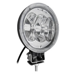 LED spotlight with 5400 Lumen Daytime 7inch 12 - 24v ECE R112 ECE R7