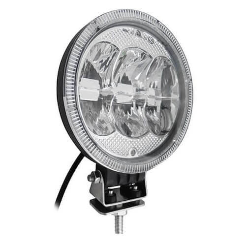 LED Autolamps  LED verstraler 5400 Lumen met dagrijverlichting 7inch  12 - 24v ECE-R112 ECE-R7