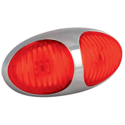 LED Umrissleuchten rot | 12-24V | 10cm. Kabel