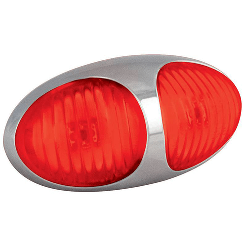 LED Autolamps  LED markeerlicht rood  | 12-24v |  10cm. kabel
