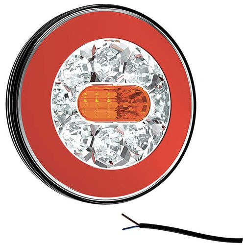 Fristom LED achterlicht zonder kentekenlicht  | 12-36v | 100cm. kabel