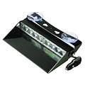 ElectraQuip  LED Dashboard Flitser 8 LED's Blauw | 10-30v |