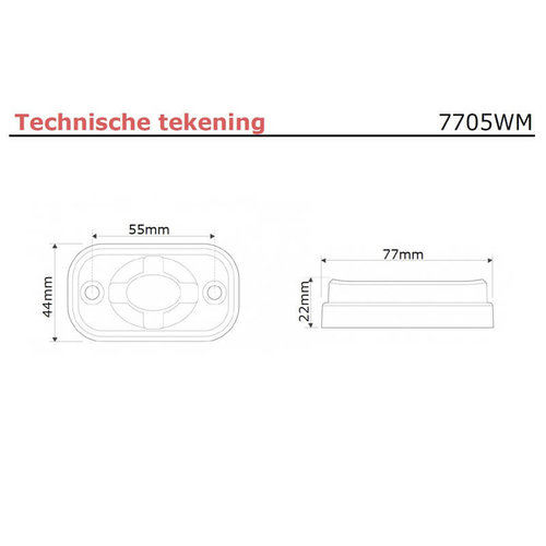 LED Autolamps  Clearance lamp  | 9-30v