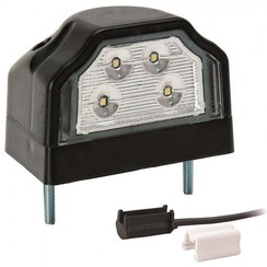 LED-Kennzeichenleuchte | 12-36V | inkl. Stecker 1.5mm2