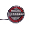 Fristom LED mist- en achteruitrijlicht (rond) | 12-24v | 100cm. kabel