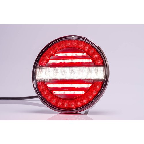 Fristom LED mist- en achteruitrijlicht (rond) | 12-24v | 100cm. kabel