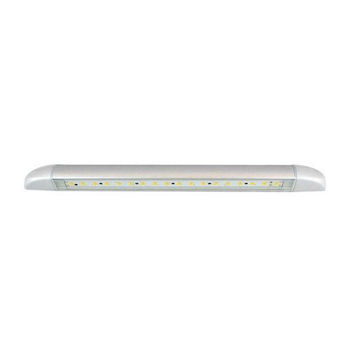 LED Autolamps  LED Interieurverlichting 26cm. zilver 24v warm wit