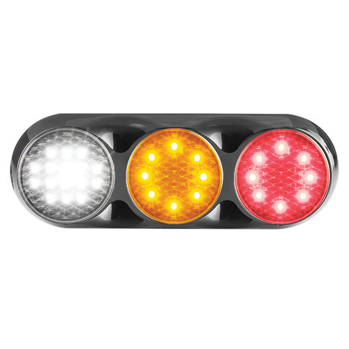 LED Autolamps  LED Combi lamp | 12-24v | 30cm. kabel (kleur + zwart)