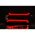 Fristom LED achterlicht met dynamisch knipperlicht & kentekenverlichting  | 12-24v | 5PIN