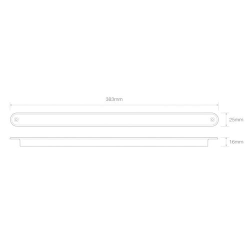 LED Autolamps  LED achterlicht slimline   12v 40cm. kabel