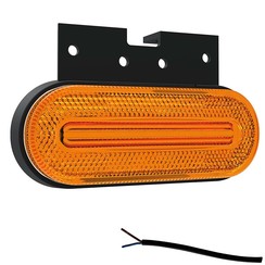 LED marker light amber | 12-24v | 50cm. cable