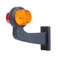 TRALERT® LED pendellamp rechts, haakse steel & heldere lens,  | 12-24v |