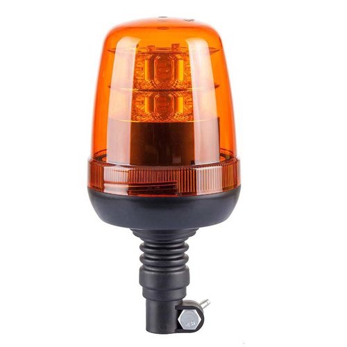 TRALERT® LED Zwaailamp Amber R65 met Flexi DIN montagevoet  | 12-24v |