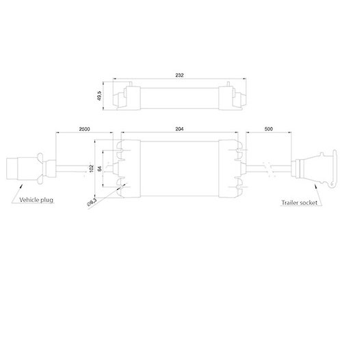 Fristom LED Controlbox 13-polige  12v