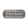 ElectraQuip  LED R65 heavy duty flitser 12-LED Amber 12/24v