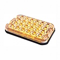 ElectraQuip  LED R65 heavy duty flitser 24-LED Amber 12/24v