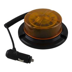 LED R65 low base zwaailamp amber 3-bouts montage 12/24v