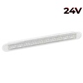 LED Autolamps  LED knipperlicht slimline  24v 40cm. kabel (Transparante lens)