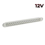 LED mistlicht slimline  12v 40cm. kabel (Transparante lens)