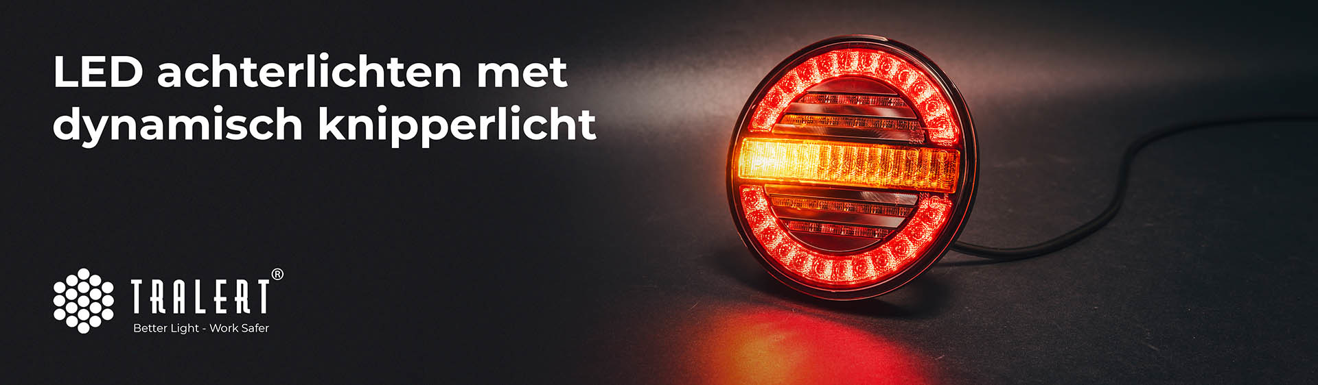 Dynamisch knipperlicht LED Tralert