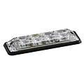 LED Autolamps  R65 Ultra platte Slimline LED Flitser 4 LED's Amber 175cm kabel | 10-30v |
