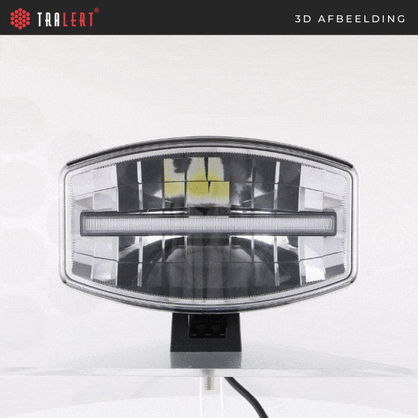 LED Autolamps Lumen-LED-Strahler in 1000 mit DRL 12 - 24v 30cm. Kabel