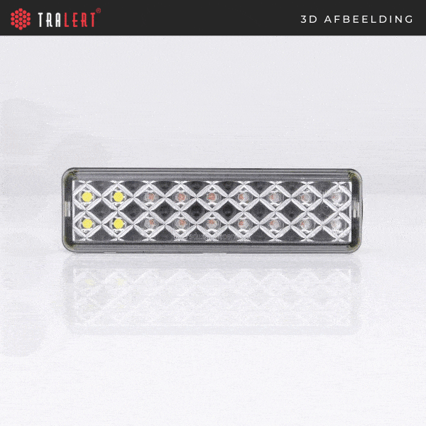 LED Autolamps LED-Rückfahrlicht Slimline Montage, 12-24V