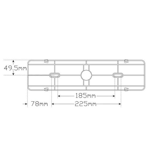 LED Neon achterlicht met dynamisch knipperlicht 12/24v