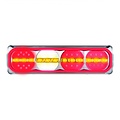 LED Neon achterlicht met dynamisch knipperlicht 12/24v