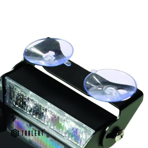 Peregrination Sluiting Schep LED Dashboard Flitser 4 LED's Blauw 10 - 30V