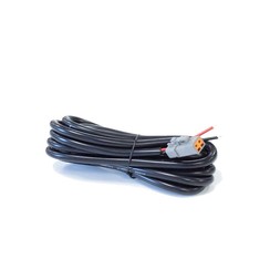 300cm kabel / 2-aderig / 2-P female Deusch-connector 2,0mm²