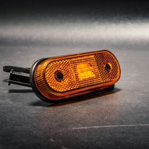 LED-Begrenzungsleuchte gelb 12v-36 volt 50cm Kabel - TRALERT®