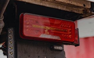 LED rear lights truck