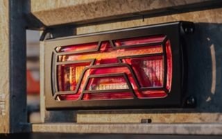 LED rear lights commercial vehicle