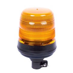 LED R65 Zwaailamp amber 12-24v Mini DIN-flexi 400-serie