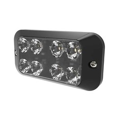 LED R65 Blitzer Gelb 8-LED 12-24v