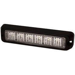 LED Flitser 6-LED wit 12-24v
