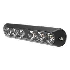 LED R65 flitser amber 6-LED 12-24v